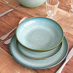 Servicio Para 4 - Verde Turquesa