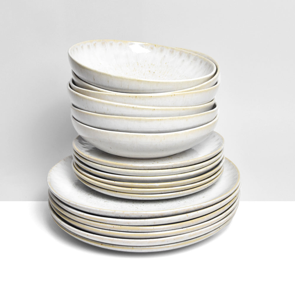 Service Pour 6 - Blanc Audacieux