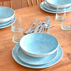 Service Pour 6 - Bleu Agua