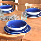 Service Pour 4 - Bleu Odyssée