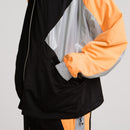Sweat Tactel Wind - Black/Orange Fluo - Mixte