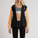 Sweat Tactel Wind - Black/Orange Fluo - Mixte