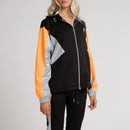 Sweat Tactel Wind - Black/Orange Fluo - Mixte