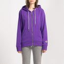 Sweat Terry Zip Up - Purple - Mixte