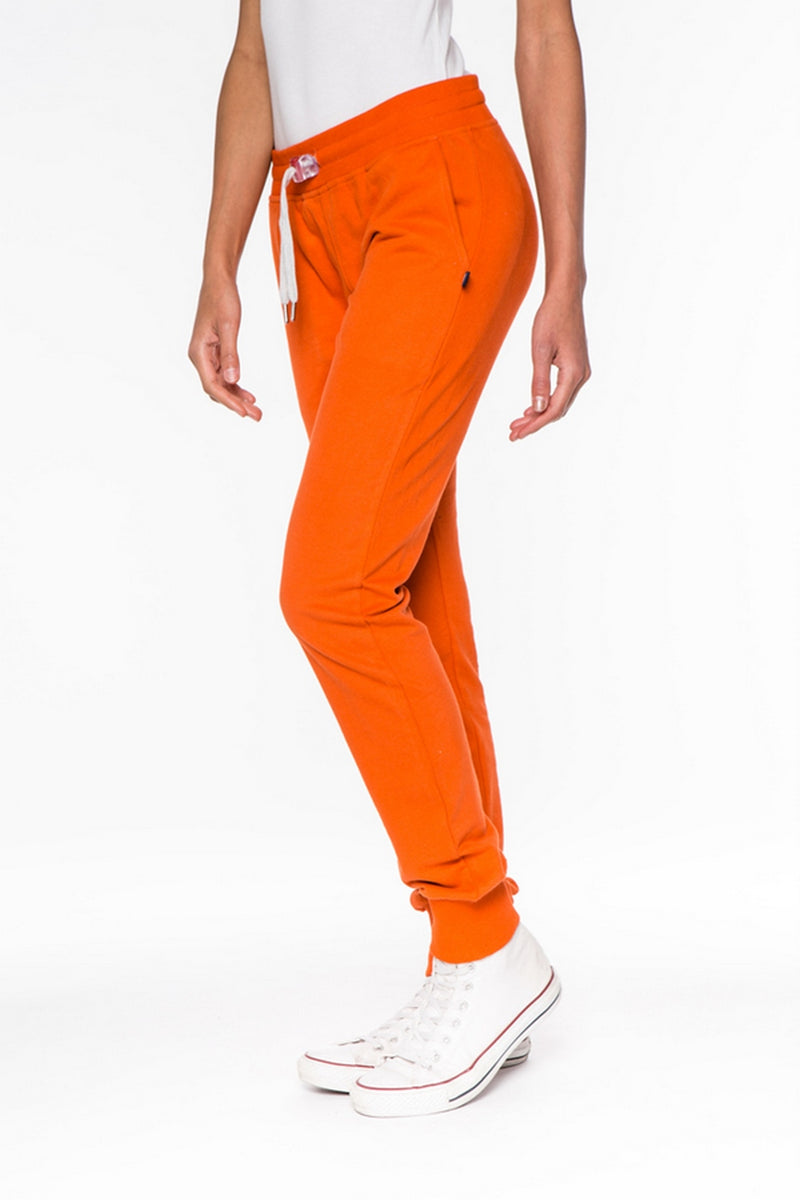 Pantalon Terry Slim - Orange - Mixte