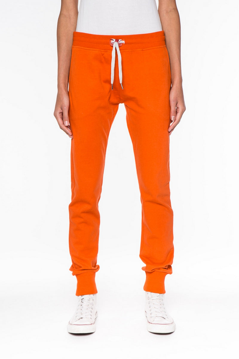 Pantalon Terry Slim - Orange - Mixte