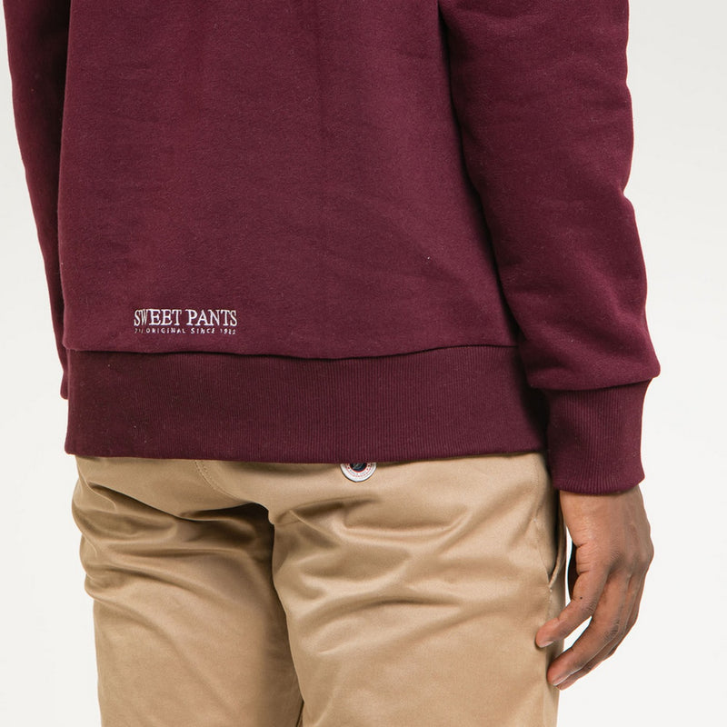 Sweat Terry Classic Crew - Bordeaux - Mixte