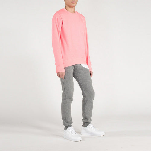 Sweat Terry Classic Crew - Neon Pink - Mixte