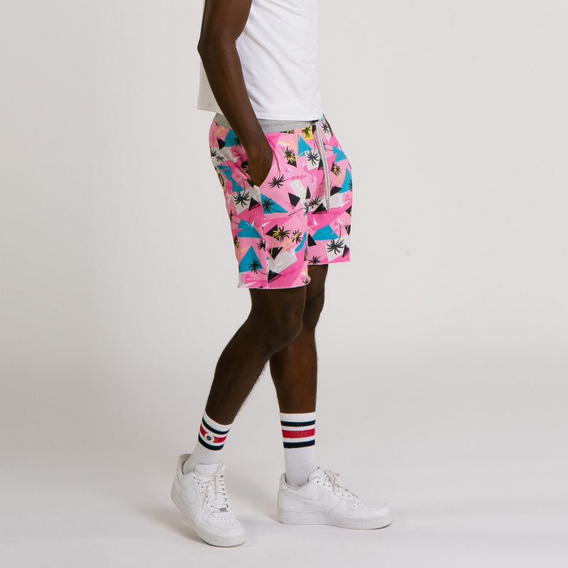 Bermuda Terry Cutoff Print - Venice - Mixte