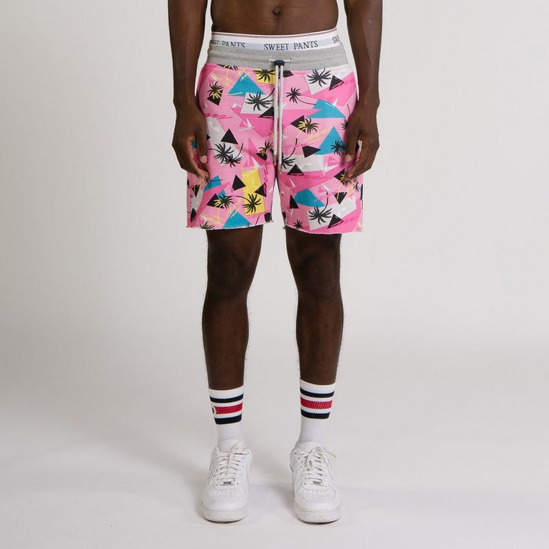 Bermuda Terry Cutoff Print - Venice - Mixte