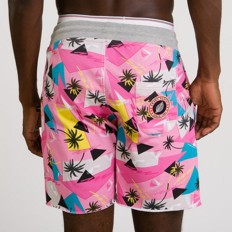 Bermuda Terry Cutoff Print - Venice - Mixte