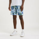 Bermuda Terry Cutoff Print - Hawai Baltique - Mixte