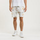 Bermuda Terry Cutoff Print - Postcard - Mixte