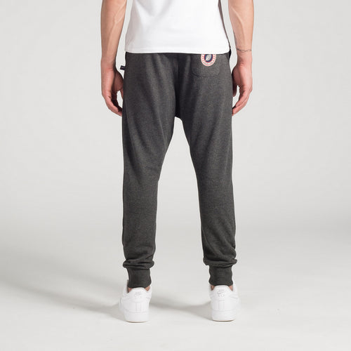 Pantalon Terry Loose - Black Marl - Mixte