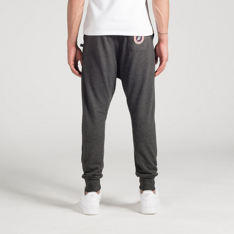 Pantalon Terry Loose - Black Marl - Mixte