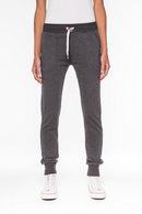 Pantalon Terry Slim - Black Marl - Mixte