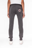 Pantalon Terry Slim - Black Marl - Mixte