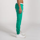 Pantalon Terry Slim - Laser Green - Mixte