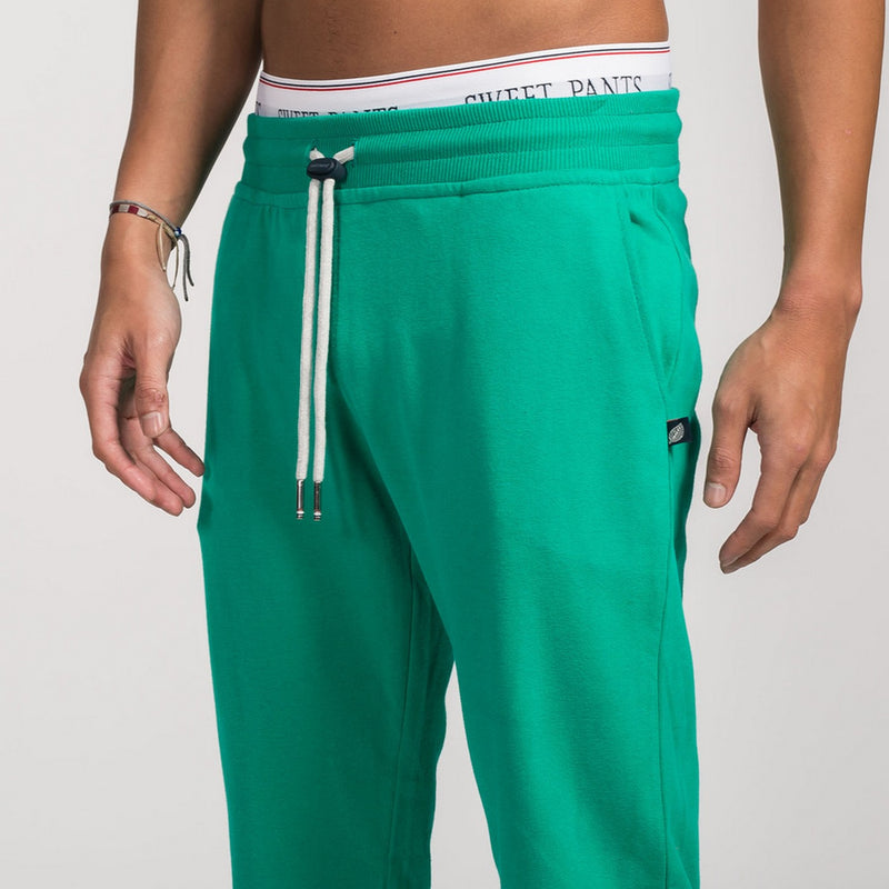 Pantalon Terry Slim - Laser Green - Mixte