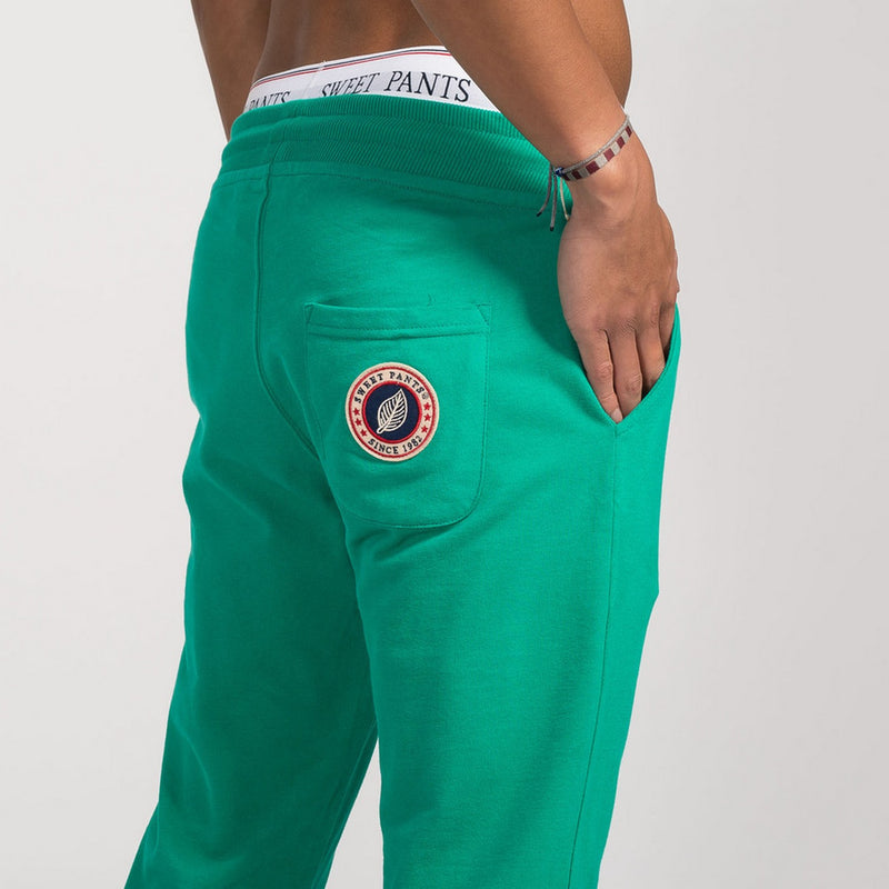 Pantalon Terry Slim - Laser Green - Mixte