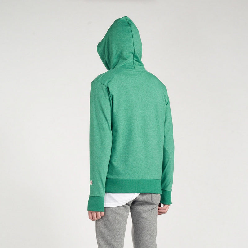 Sweat Terry Zip Up - Mint Marl - Mixte