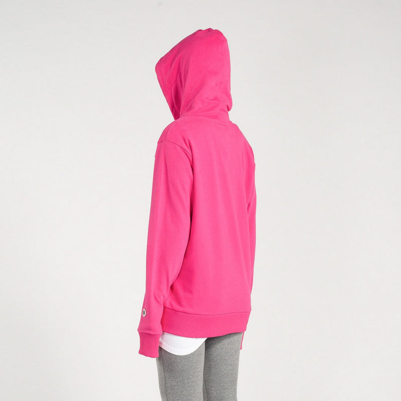 Sweat Terry Zip Up - Rubis - Mixte