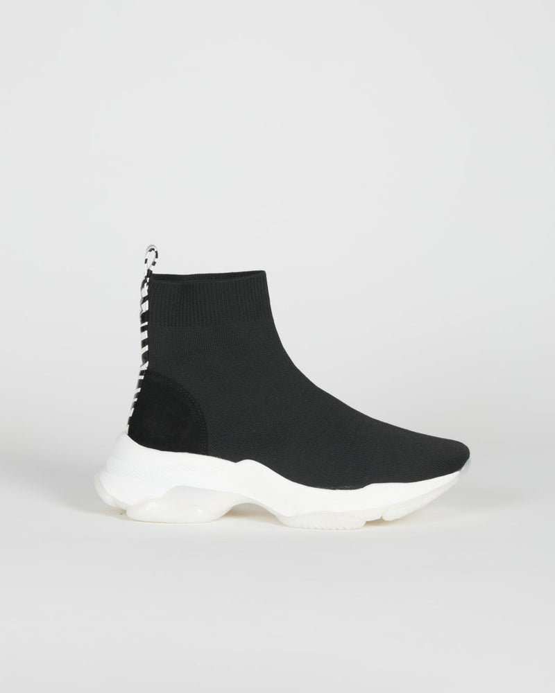 Zapatillas con estampado de cebra - Negro