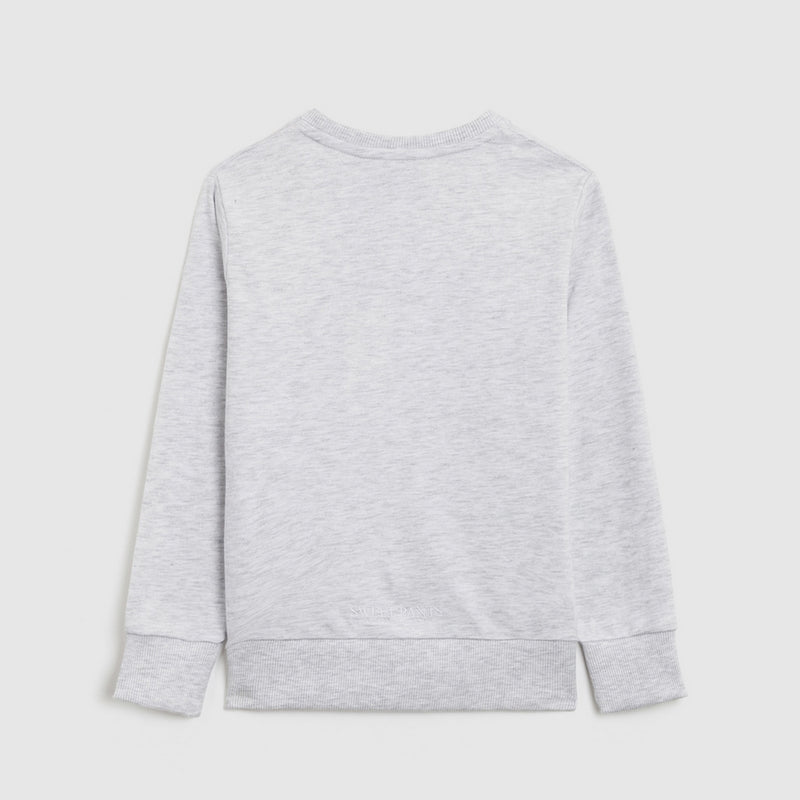 Sweat Tkid Classic Crew - Ice Marl - Enfant