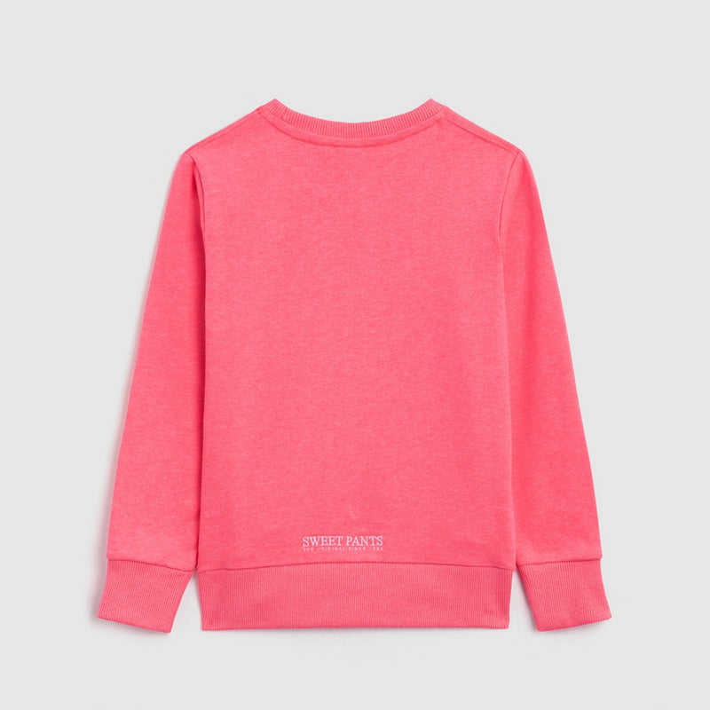 Sweat Tkid Classic Crew - Neon Pink - Enfant
