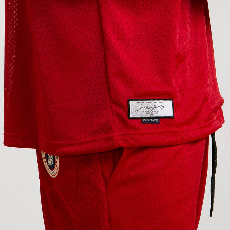 T-Shirt Touchdown - Red - Mixte