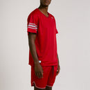 T-Shirt Touchdown - Red - Mixte