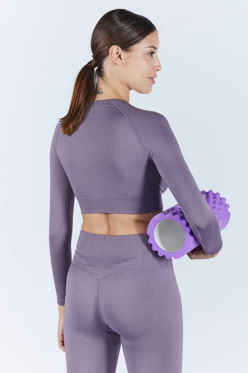 Top Georgia Manches Longues - Mauve - Femme