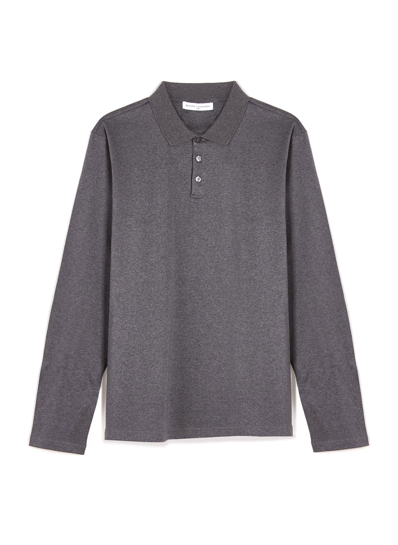 Maison Standards - Polo - Gris - Hombre