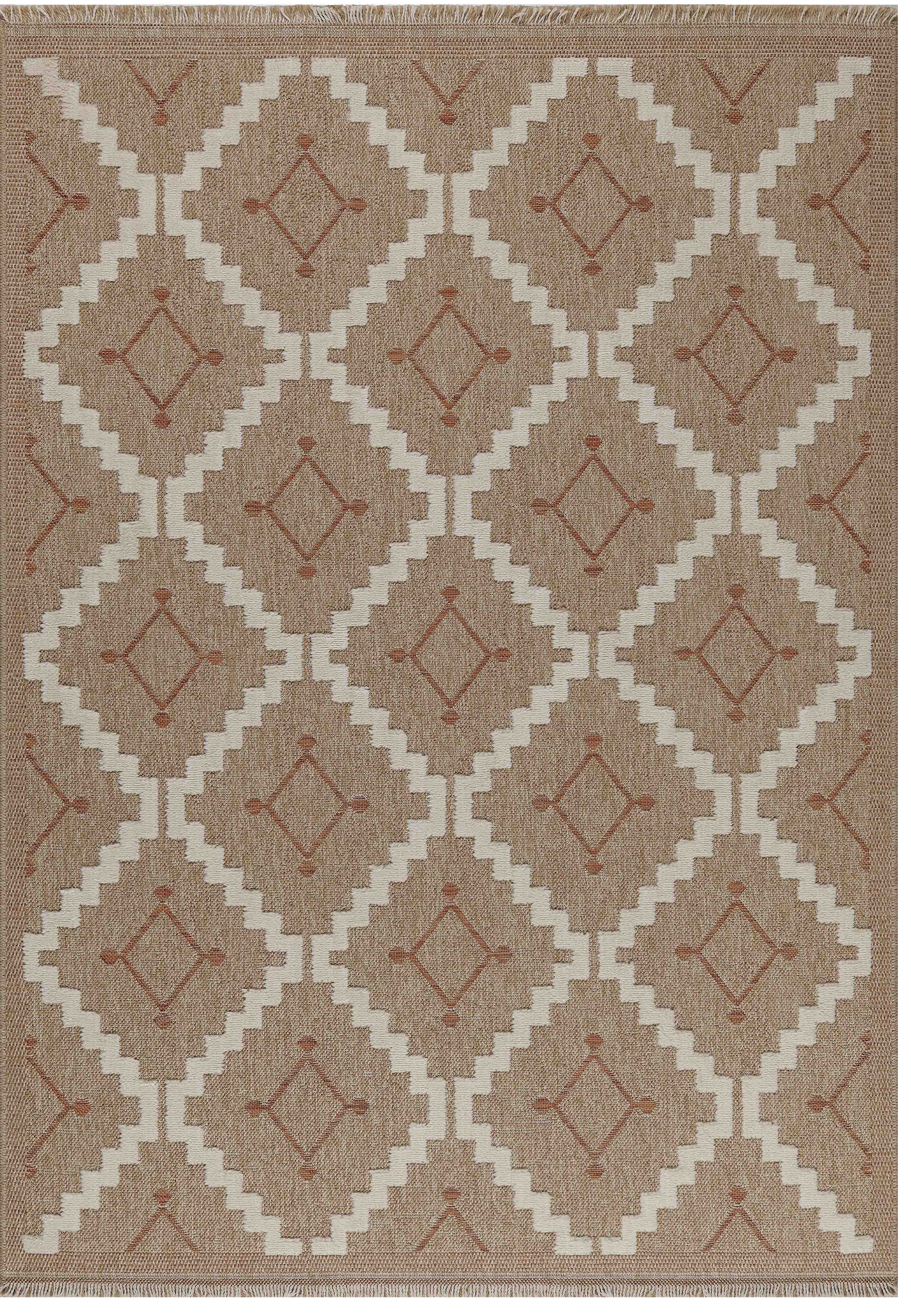 Tulum - Tapis D'Intérieur/Extérieur - Polypropylène - Terra