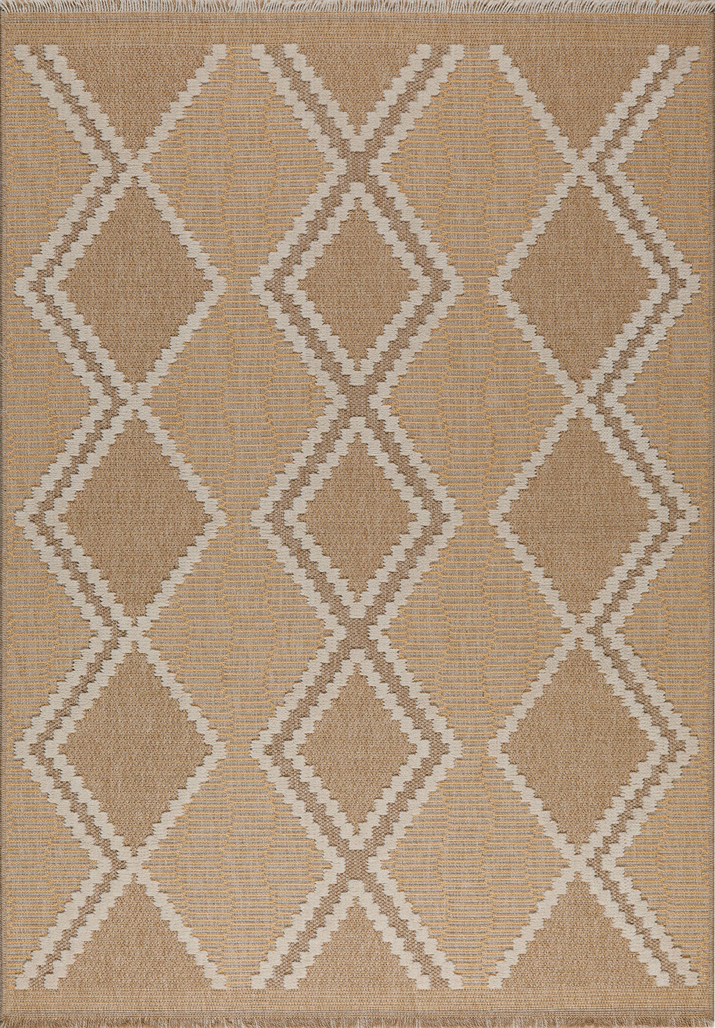 Tulum - Tapis D'Intérieur/Extérieur - Polypropylène - Jaune