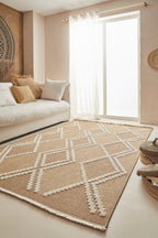 Tulum - Tapis D'Intérieur/Extérieur - Polypropylène - Jaune
