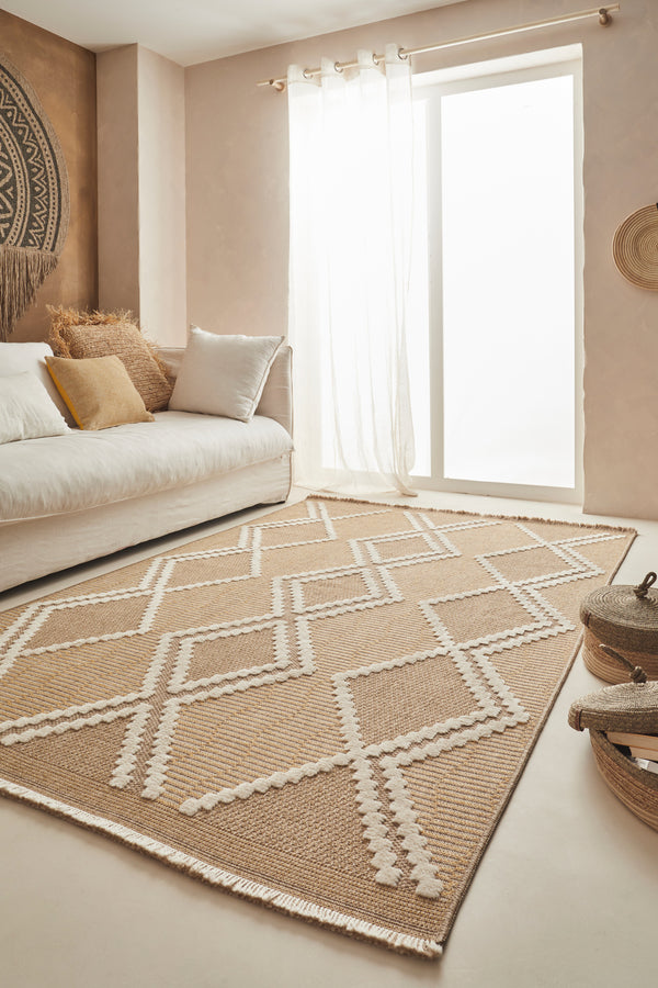 Tulum - Indoor/Outdoor Rug - Polypropylene - Yellow