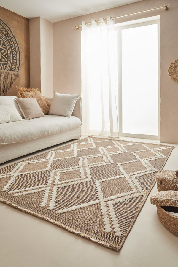 Tulum - Indoor/Outdoor Rug - Polypropylene - Brown