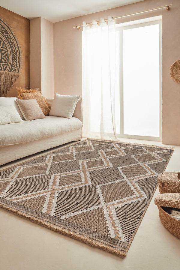 Tulum - Indoor/Outdoor Rug - Polypropylene - Black