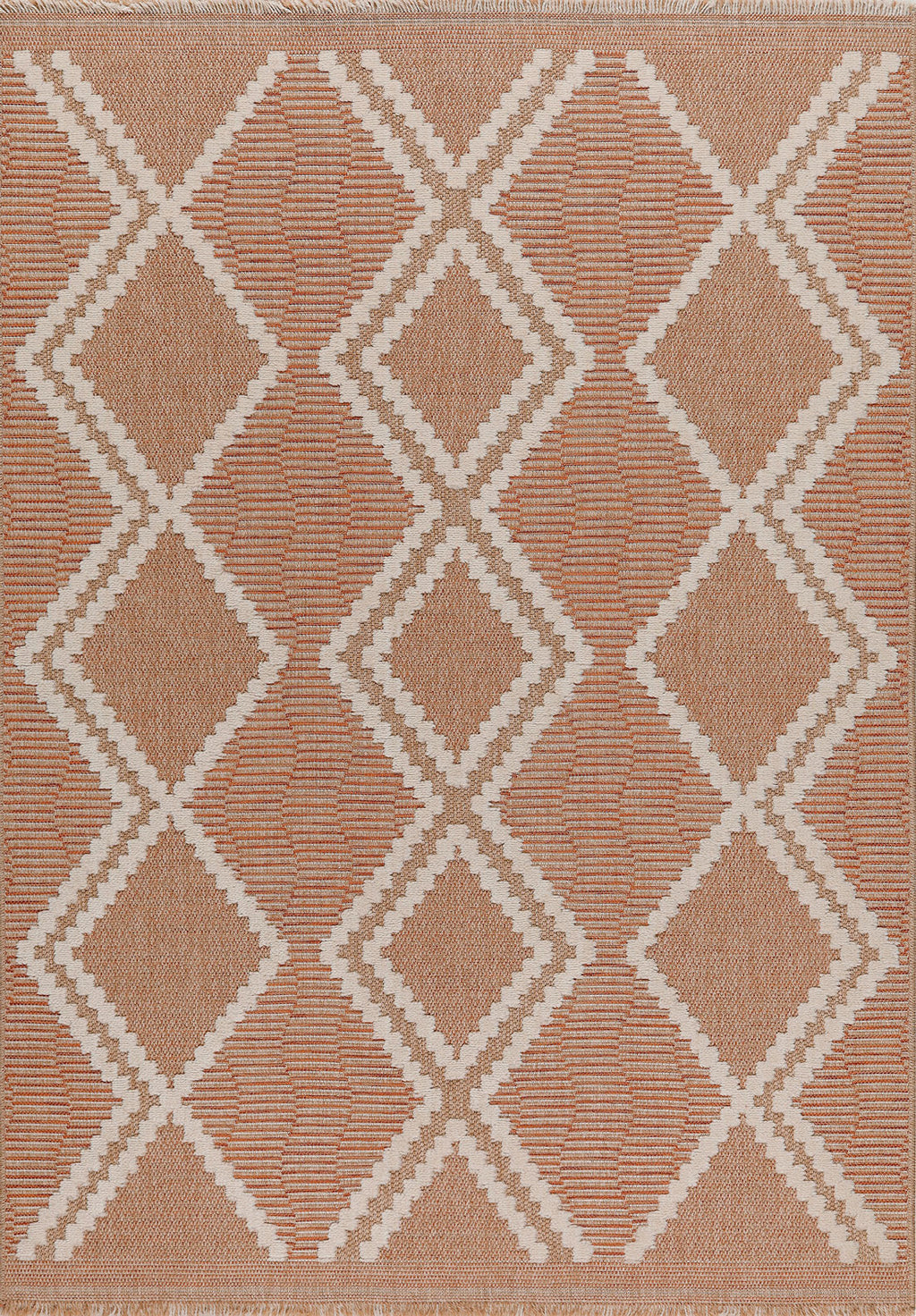 Tulum - Tapis D'Intérieur/Extérieur - Polypropylène - Terra