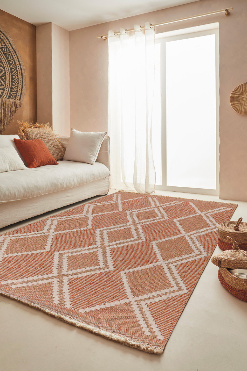 Tulum - Tapis D'Intérieur/Extérieur - Polypropylène - Terra