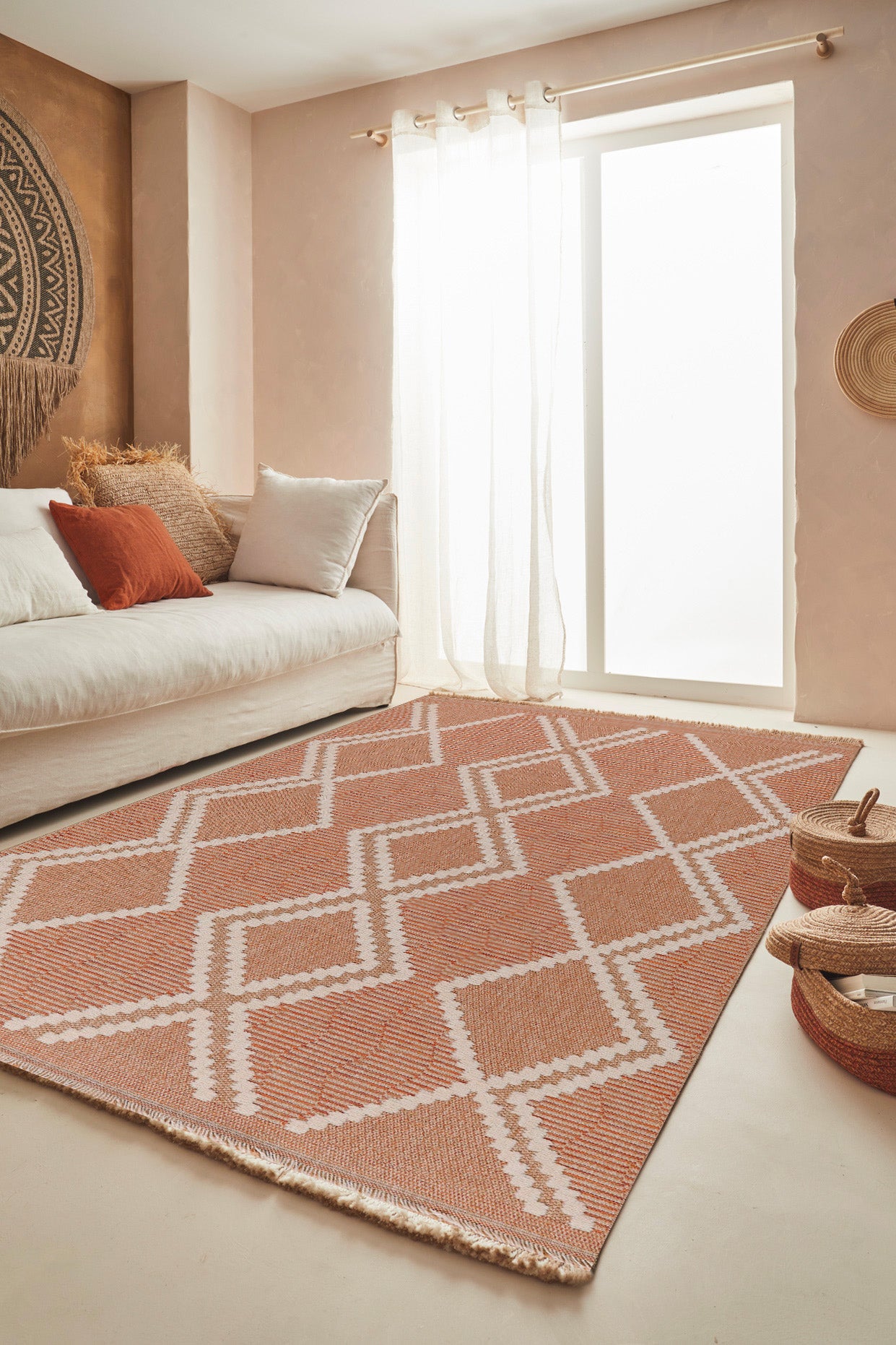 Tulum - Tapis D'Intérieur/Extérieur - Polypropylène - Terra
