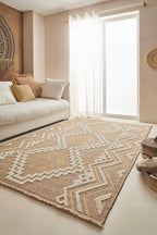 Tulum - Tapis D'Intérieur/Extérieur - Polypropylène - Jaune