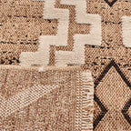 Tulum - Tapis D'Intérieur/Extérieur - Polypropylène - Noir
