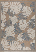 Tulum - Tapis D'Intérieur/Extérieur - Polypropylène - Bleu