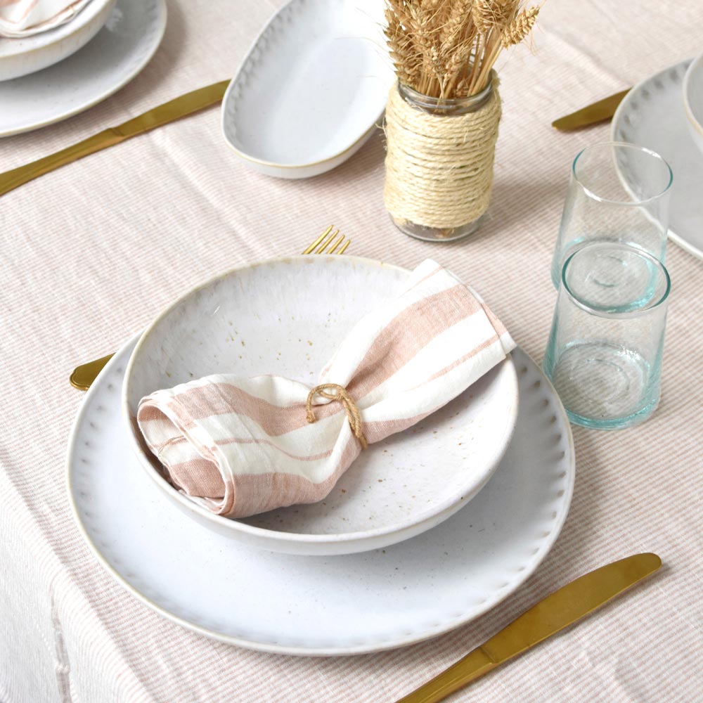 Assiette Creuse - Blanc Audacieux