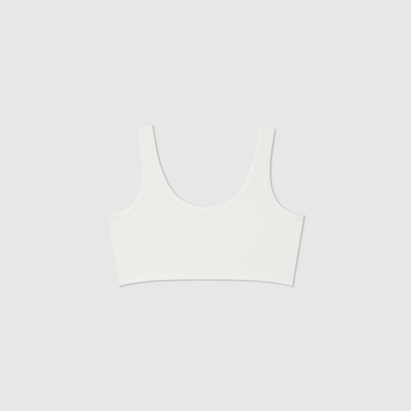 Sweet Pants - Débardeur Urban Cut Crop - Dirty White - Femme