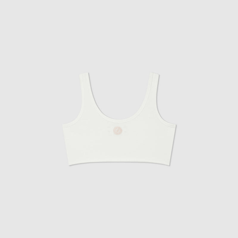 Sweet Pants - Débardeur Urban Cut Crop - Dirty White - Femme