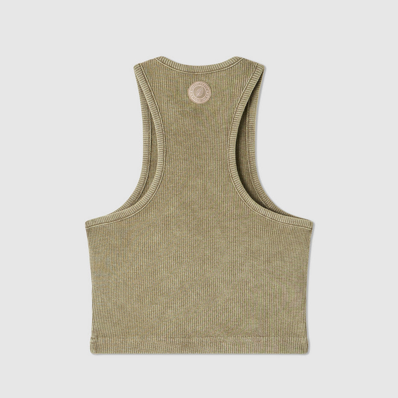 Débardeur Urban Tank Crop - Kaki - Femme