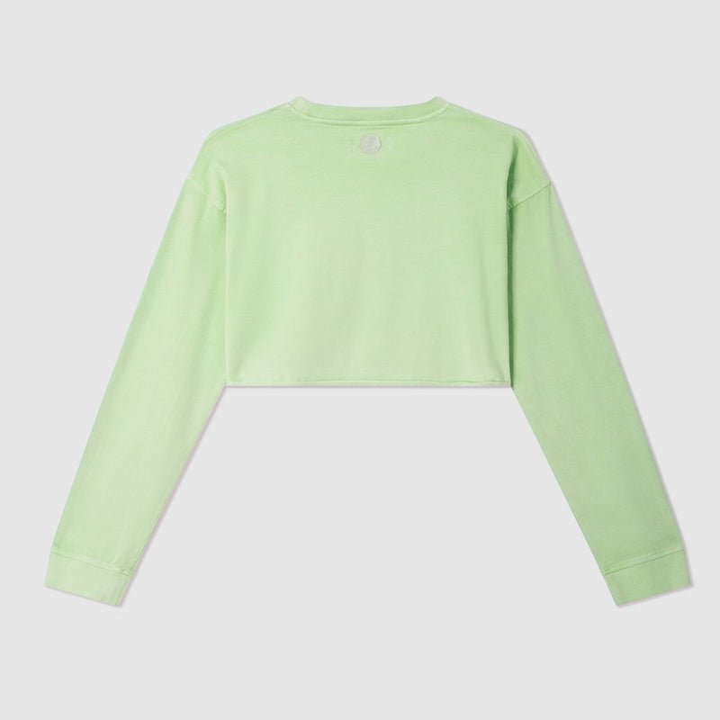 T-Shirt Urban Cropped - Celadon - Femme